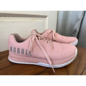 No Bull Trainer Womens Size 9 Heather Pink SuperFabric Shoes Lace Up Sneakers